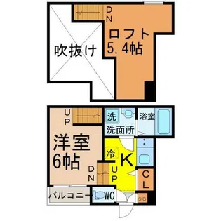 Wainani(ワイナニ)【205号室】の間取り