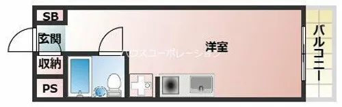 ダイドーメゾン塚口3【1階】の間取り
