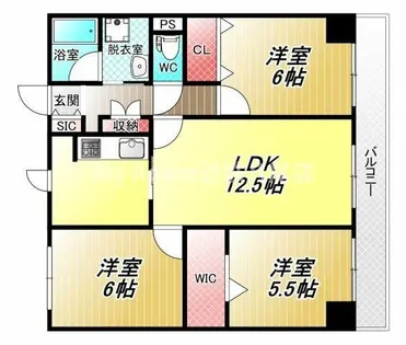 エオリアンハープ【1階】の間取り