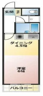 グランピア真田山【2階】の間取り