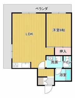 MC九条レジデンス【502号室】の間取り