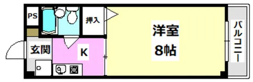 田中マンション【301号室】の間取り