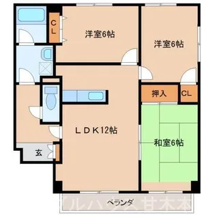 メゾン蔵【302号室】の間取り