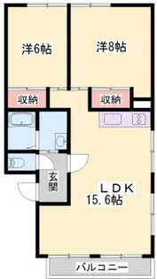 マンションSui【202号室】の間取り