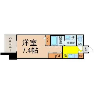 パルティール上社【6階】の間取り