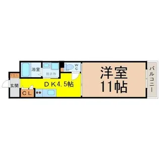 J-レジデンス栄Ⅱ【2階】の間取り