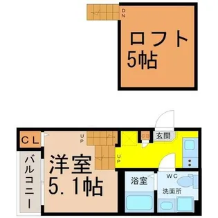 IMA Studios【1階】の間取り