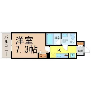 La Douceur山王【6階】の間取り