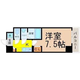 REGALO桜本町(レガーロ桜本町)【7階】の間取り