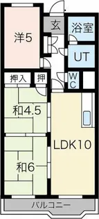 第2丸源ビル【4階】の間取り