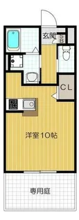 プランギ私部【1階】の間取り