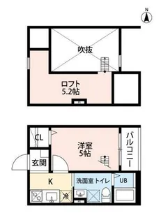 AKレジデンスII【2階】の間取り