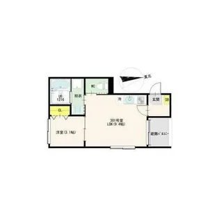 Gentle Light 野並【3階】の間取り