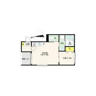 (仮称)野並二丁目(9)Bコーポ【3階】の間取り