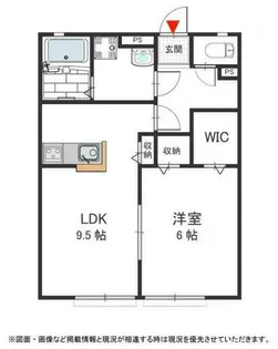 エスポワールⅡ A【2階】の間取り