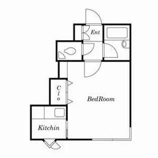 シティPOSHβ【5階】の間取り