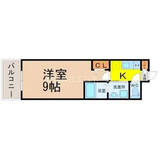 パルティール浅間町【6階】の間取り