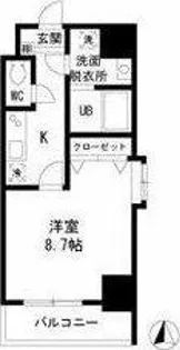 PRESTAGE名駅【7階】の間取り