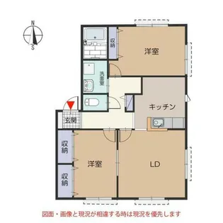 グラシア A【1階】の間取り