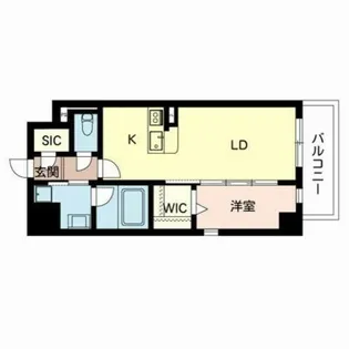 ベラ・ルーナ【9階】の間取り