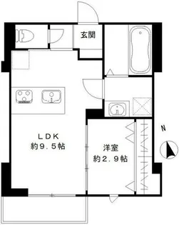 Lacine Days【3階】の間取り