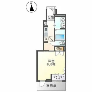 シトラス【103号室】の間取り