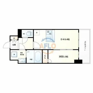 JMFレジデンス都島【6階】の間取り