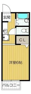 パティオ新森【2階】の間取り