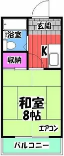 はかたハイツ【305号室】の間取り