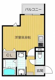 REGIES八尾駅前【1階】の間取り