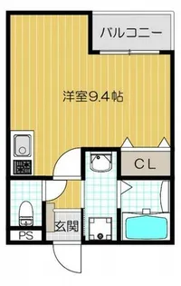 REGIES八尾駅前【2階】の間取り