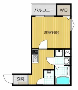 REGIES八尾駅前【2階】の間取り