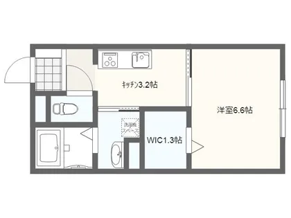リオプラデーラ【1階】の間取り