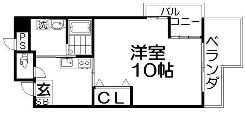 フレックス【2階】の間取り