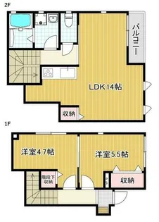 セレッソバージェ【2階】の間取り
