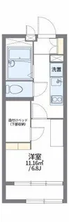 レオパレスエイト【1階】の間取り