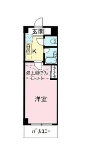 シャン・ド・フルール竹村【1階】の間取り