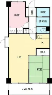 コートロイヤル【2階】の間取り