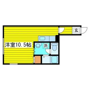 第15大岡ビル【201号室】の間取り