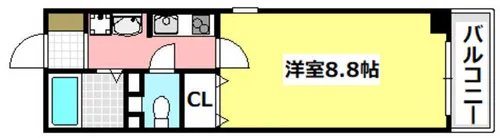 コラソン・パラシオ【301号室】の間取り