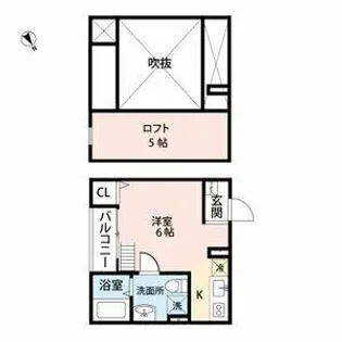 さくらハウス【2階】の間取り