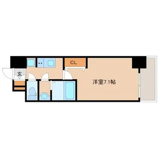 フレシール昭和通【10階】の間取り
