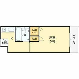 エイコーハイツ【2階】の間取り