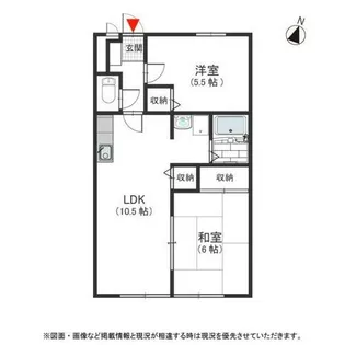 サンヒルズ箕面【1階】の間取り