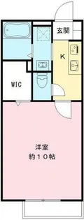 プルミエール B【1階】の間取り
