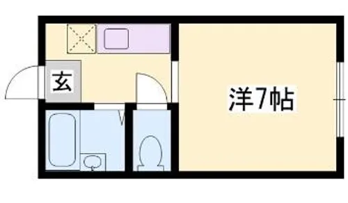 プランドール英賀保【2階】の間取り