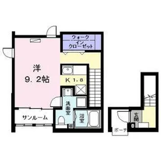 ブランメゾン【201号室】の間取り