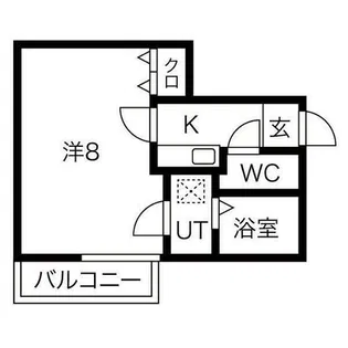 リブレア白金A棟【1階】の間取り