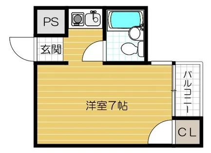 サンクトゥス【2階】の間取り