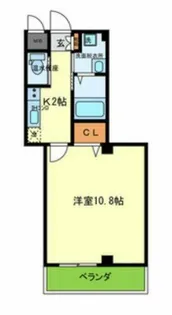 リーブル福島Ⅱ【3階】の間取り